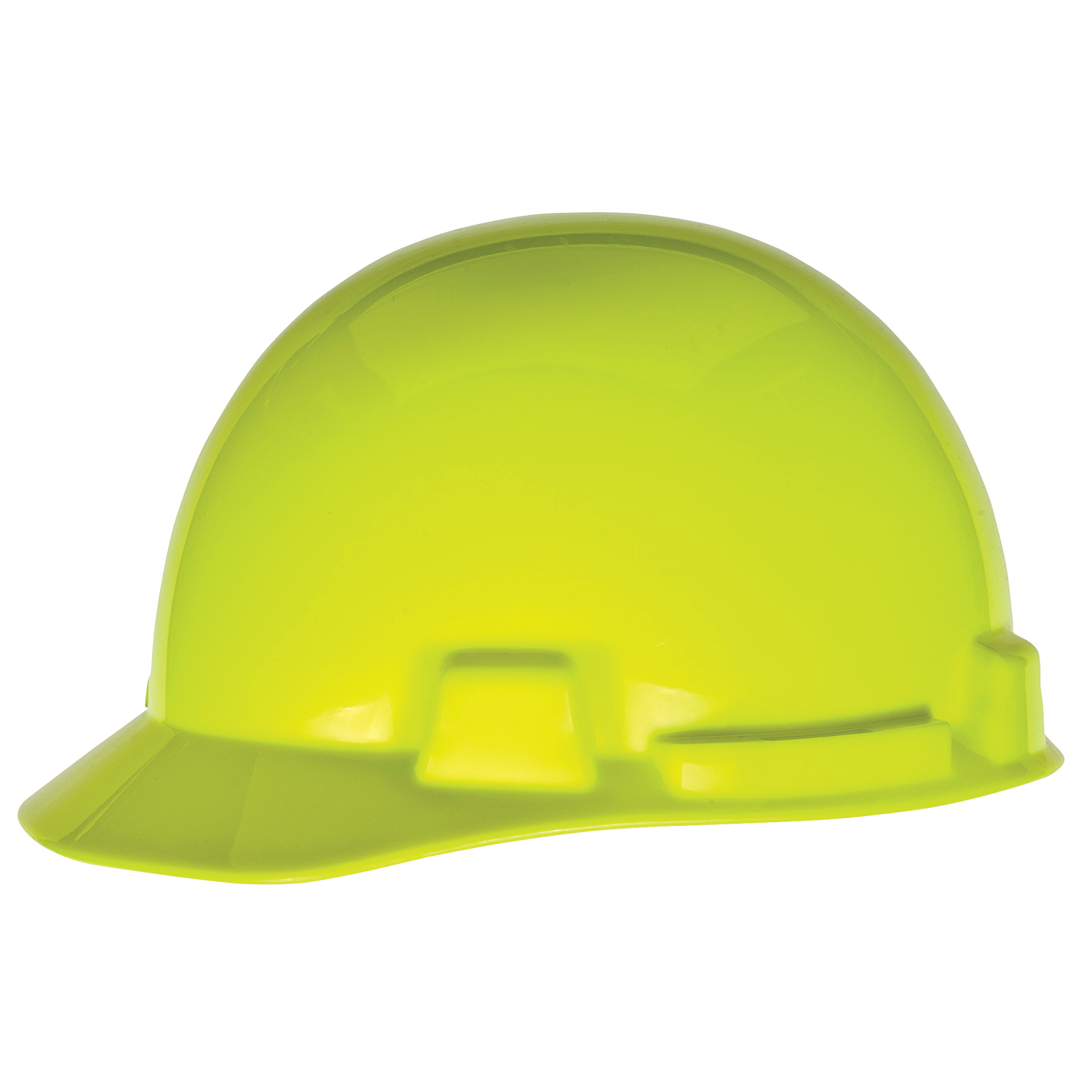 SmoothDome Protective Cap, Hi-Viz Yellow-Green, 6-Point Fas-Trac III